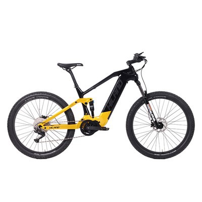 10-växlad litiumbatterifjädring Mountain E-bike