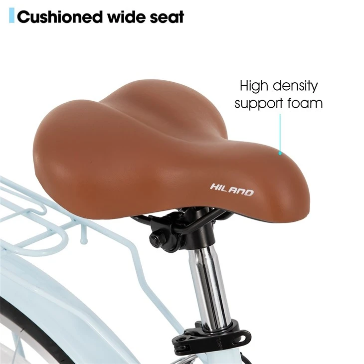 26" Beach Cruiser City Bike For Men And Women