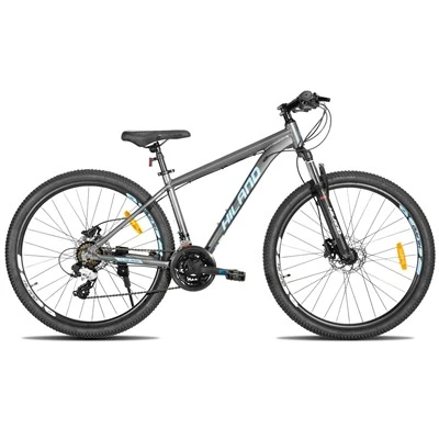 JOYKIE 27,5 tums 24-växlad hydraulisk skivbroms Mountainbikecykel för vuxen pärlpedal Ram av aluminiumlegering