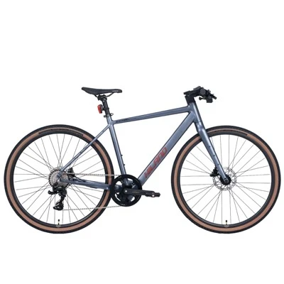 JOYKIE 700C 36V 10AH LITIUM Batteri Electric City Cykel 9 Speed Aluminium Eloy Frame Hydraulisk skiva Broms Electric Bicycle