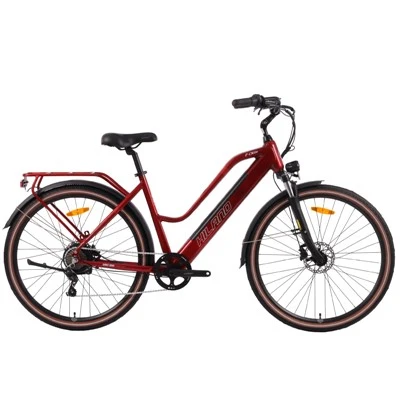 JOYKIE 700C*50C Däck Kompakt Steg genom City Electric Bike Aluminium Frame 36V 10AH Batteri Ebike Electric Bicycle